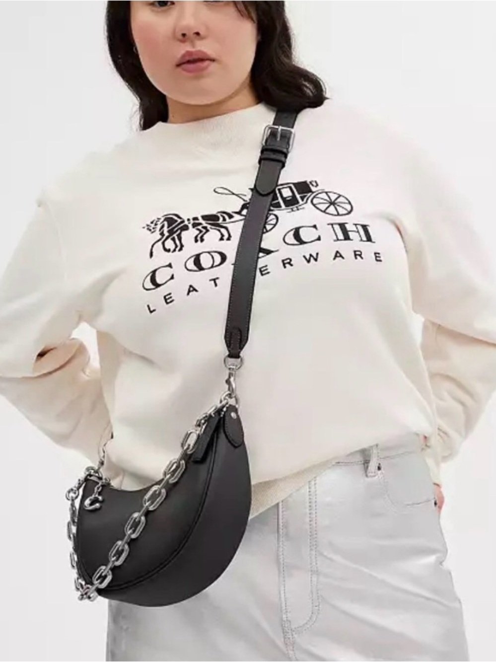 Coach Mira Leather Shoulder
Crossbody Bag - Picture 11 of 11